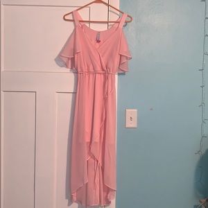 Summer pink dress